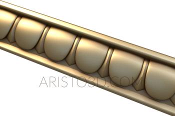 Baguette (BG_0425) 3D model for CNC machine